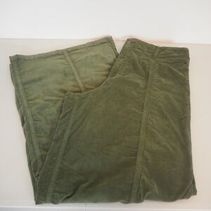 NWOT Free People We The Free Libre Wide-Leg Corduroy Jeans Size 30 Clover Green